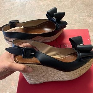 Valentino Wedge Sandals